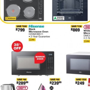 Microwave oven at OK Furniture