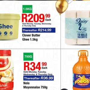 Butter at Take n Pay