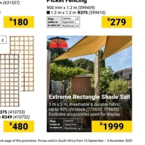 Fabric at Builders Warehouse