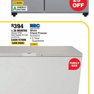 Freezer at OK Furniture