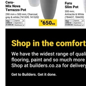 Flooring at Builders Warehouse