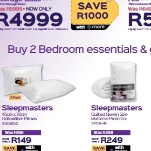   at Sleepmasters