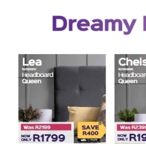 Headboard at Sleepmasters