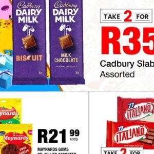 Chocolate at Take n Pay