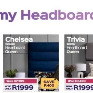 Headboard at Sleepmasters