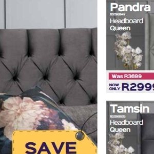 Headboard at Sleepmasters