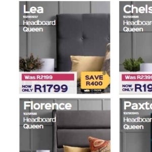 Headboard at Sleepmasters