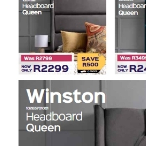 Headboard at Sleepmasters