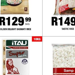 Rice at Take n Pay