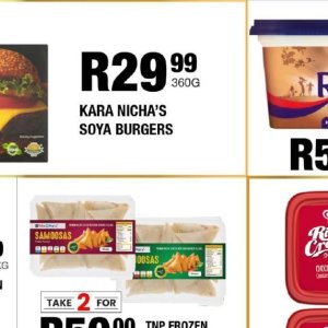 Burgers at Take n Pay