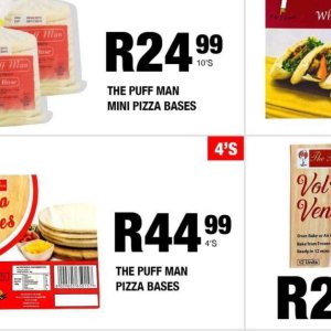 Pizza at Take n Pay