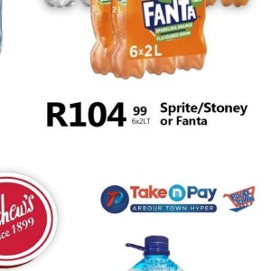 Fizzy drink at Take n Pay