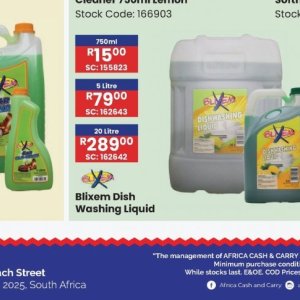 Liquid at Africa Cash and Carry