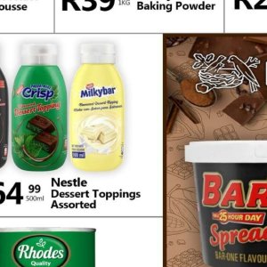 Dessert at Take n Pay