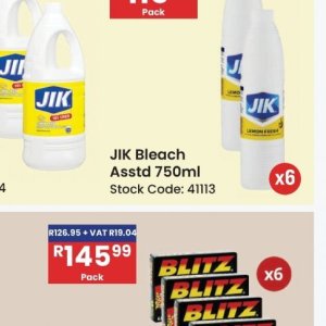 Bleach at Africa Cash and Carry