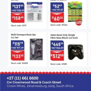   at Africa Cash and Carry