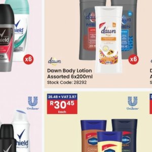 Body lotion at Africa Cash and Carry