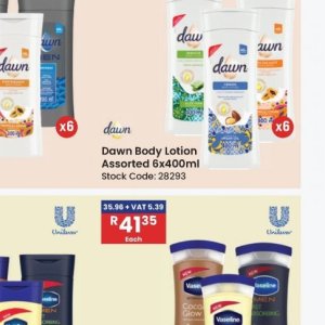 Body lotion at Africa Cash and Carry