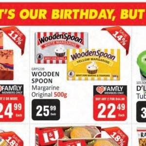 Margarine at Kit Kat Cash&Carry