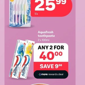Toothpaste at PEP