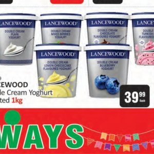 Yoghurt at Kit Kat Cash&Carry