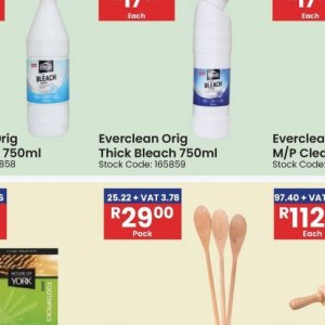 Bleach at Africa Cash and Carry