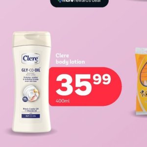Body lotion at PEP