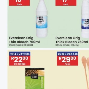 Bleach at Africa Cash and Carry