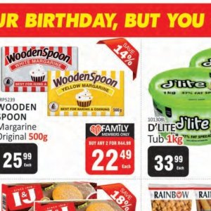 Margarine at Kit Kat Cash&Carry