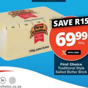 Butter at Checkers
