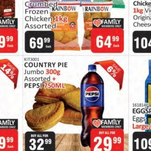 Pie at Kit Kat Cash&Carry