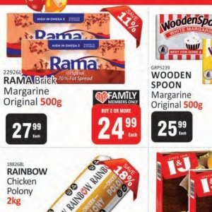 Margarine at Kit Kat Cash&Carry