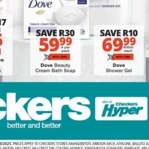 Soap dove  at Checkers