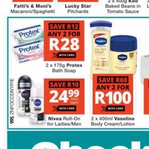 Soap nivea  at Checkers