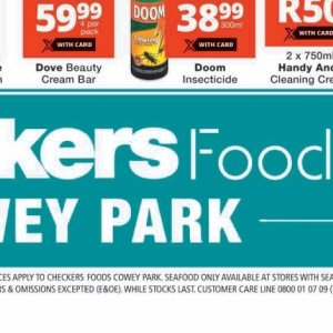 Seafood at Checkers