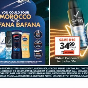 Deodorant nivea  at Checkers