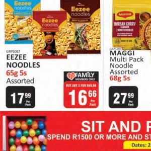 Noodles at Kit Kat Cash&Carry