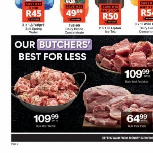 Beef at Checkers Hyper