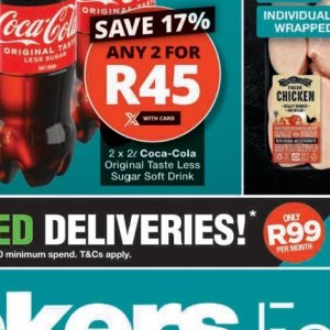  Coca Cola at Checkers