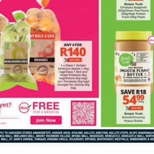 Oranges at Checkers
