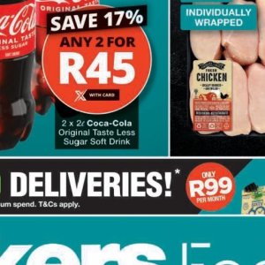 Cola at Checkers