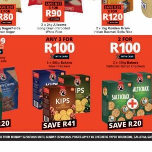 Crackers at Checkers Hyper
