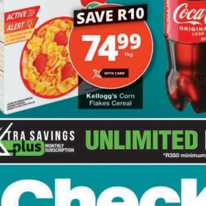Kellogg's at Checkers