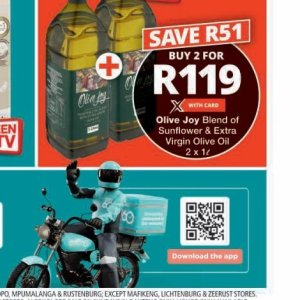 Olive oil at Checkers