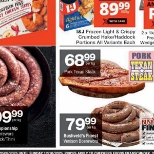 Pork at Checkers