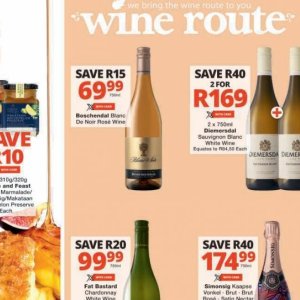 Wine at Checkers