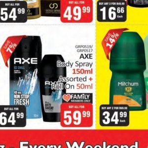 Body spray at Kit Kat Cash&Carry