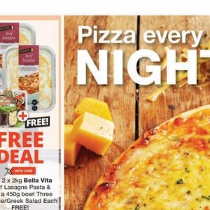 Pizza at Checkers