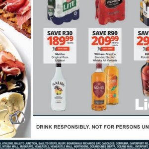 Liqueur at Checkers