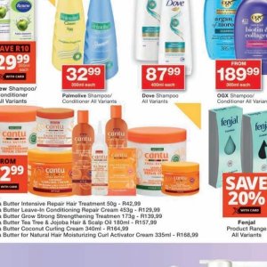 Shampoo at Checkers